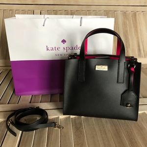 Kate Spade Leather Putnam Black (NWT)